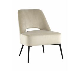Кресло лаунж Бостон велюр бежевый | Интернет магазин мебели и декора LifeDekor