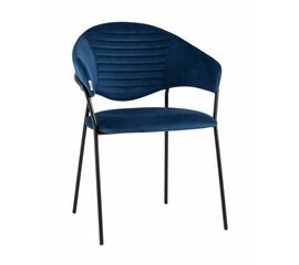 Стул Алексис велюр синий | Интернет магазин мебели и декора LifeDekor