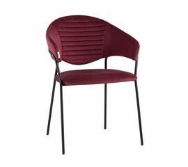 Стул Алексис велюр винный | Интернет магазин мебели и декора LifeDekor