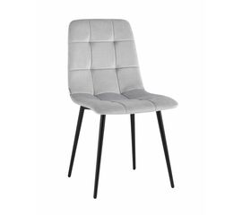 Стул Одди велюр светло-серый | Интернет магазин мебели и декора LifeDekor