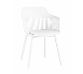 Стул Crocus с подушкой белый | Интернет магазин мебели и декора LifeDekor