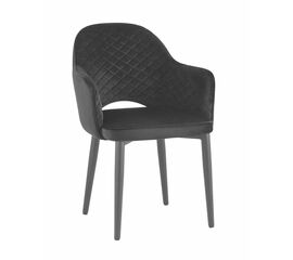 Стул Венера диамант велюр черный | Интернет магазин мебели и декора LifeDekor