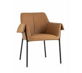 Кресло Бесс экокожа коричневый | Интернет магазин мебели и декора LifeDekor