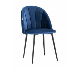 Стул Логан NEW велюр синий | Интернет магазин мебели и декора LifeDekor