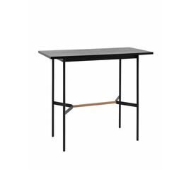 Стол барный Knobb 120*60 черный | Интернет магазин мебели и декора LifeDekor