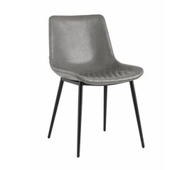 Стул Деймон экокожа серый | Интернет магазин мебели и декора LifeDekor