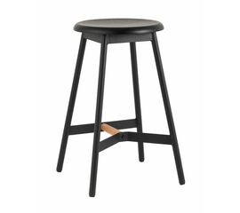 Стул полубарный Knobb черный | Интернет магазин мебели и декора LifeDekor