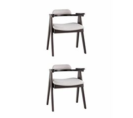 Стул обеденный OLAV светло-серый 2 шт. | Интернет магазин мебели и декора LifeDekor