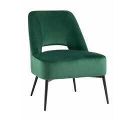 Кресло лаунж Бостон велюр зелёный | Интернет магазин мебели и декора LifeDekor