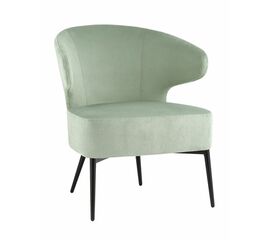 Кресло лаунж Royal Stripes велюр фисташковый | Интернет магазин мебели и декора LifeDekor