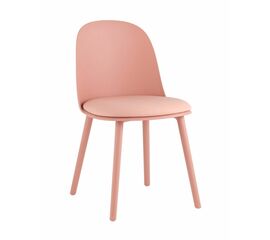 Стул Fog с подушкой пластик пыльно-розовый | Интернет магазин мебели и декора LifeDekor