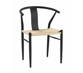 Стул обеденный Wishbone Style бежевый | Интернет магазин мебели и декора LifeDekor