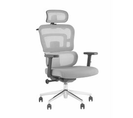 Кресло офисное TopChairs Techno серый | Интернет магазин мебели и декора LifeDekor