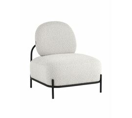 Кресло Стоун ткань букле молочный | Интернет магазин мебели и декора LifeDekor