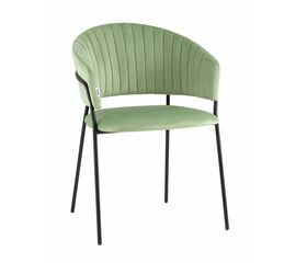 Стул Бруно велюр фисташковый | Интернет магазин мебели и декора LifeDekor