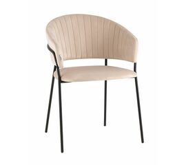 Стул Бруно велюр кремовый | Интернет магазин мебели и декора LifeDekor