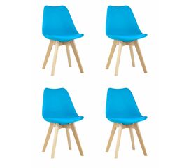 Стул FRANKFURT NEW бирюзовый 4 шт | Интернет магазин мебели и декора LifeDekor