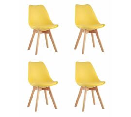 Стул FRANKFURT NEW желтый 4 шт | Интернет магазин мебели и декора LifeDekor