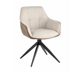 Стул обеденный Alba бежевый спинка экокожа | Интернет магазин мебели и декора LifeDekor