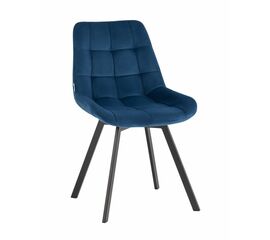 Стул вращающийся Флекс велюр синий | Интернет магазин мебели и декора LifeDekor