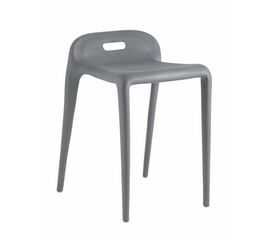 Табурет Sletten пластик серый | Интернет магазин мебели и декора LifeDekor