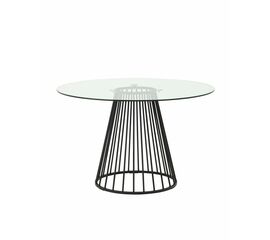 Стол обеденный Ливерпуль 120*120 стекло | Интернет магазин мебели и декора LifeDekor