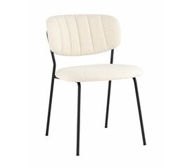 Стул Кэрол без подлокотников букле белый | Интернет магазин мебели и декора LifeDekor