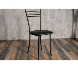 Стул для кухни SHADO Хлоя черный, каркас черный | Интернет магазин мебели и декора LifeDekor