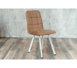 Стул мягкий SHADO Соната профиль бежевый велюр, белый каркас | Интернет магазин мебели и декора LifeDekor