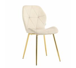 Стул Palma латте, опора золото | Интернет магазин мебели и декора LifeDekor
