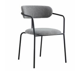 Стул Ant букле серый | Интернет магазин мебели и декора LifeDekor