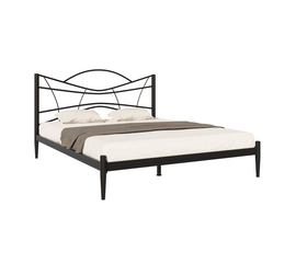 Кровать КМД 27 НОРИ 140 черный | Интернет магазин мебели и декора LifeDekor