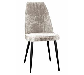 Стул DikLine 326 M02 бежевый, ножки черные | Интернет магазин мебели и декора LifeDekor