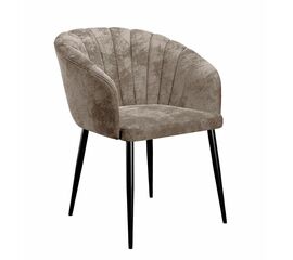 Стул DikLine 441 M05 шоколад, ножки черные | Интернет магазин мебели и декора LifeDekor