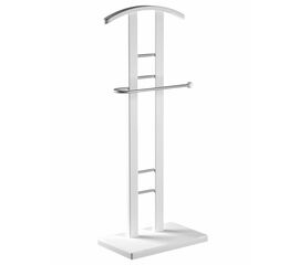 Вешалка костюмная ГАЛАНТ 321 металлик/белый | Интернет магазин мебели и декора LifeDekor