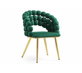 Стул на металлокаркасе Ball beige / gold | Интернет магазин мебели и декора LifeDekor