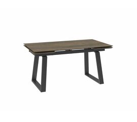 Стол Элит 200, Дуб винтаж, чёрный | Интернет магазин мебели и декора LifeDekor