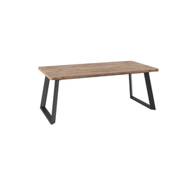 Стол Гранд 200, Дуб Веллингтон, Черный | Интернет магазин мебели и декора LifeDekor