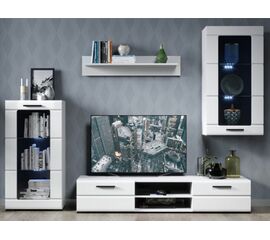 Стенка «Кай», Белый/белый глянец | Интернет магазин мебели и декора LifeDekor