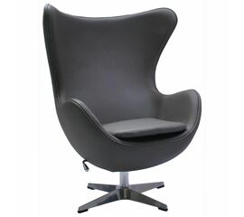 Кресло EGG STYLE CHAIR серый | Интернет магазин мебели и декора LifeDekor