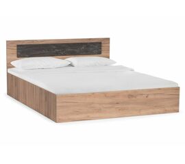 Кровать Taika 160х200 дуб золотой / камень темный | Интернет магазин мебели и декора LifeDekor