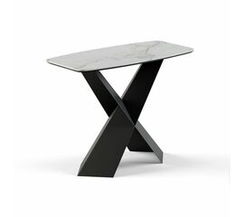 Консоль Tyler 100 керамика матовая, белая | Интернет магазин мебели и декора LifeDekor