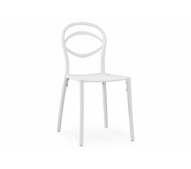 Пластиковый стул Simple white | Интернет магазин мебели и декора LifeDekor