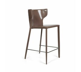 Стул полубарный Austin, кожа капучино | Интернет магазин мебели и декора LifeDekor