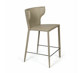 Стул полубарный Austin, кожа нуга | Интернет магазин мебели и декора LifeDekor