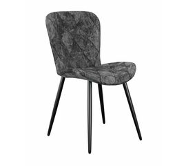 Стул DikLine 303 M14 серый, ножки черные | Интернет магазин мебели и декора LifeDekor