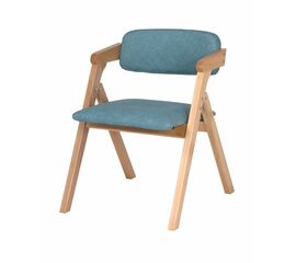 Стул складной Томас (бук/ткань Айсберг логан) | Интернет магазин мебели и декора LifeDekor