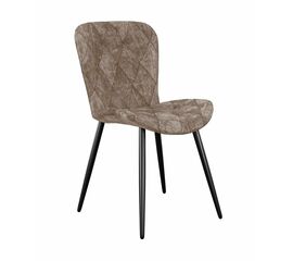 Стул DikLine 303 M05 шоколад, ножки черные | Интернет магазин мебели и декора LifeDekor
