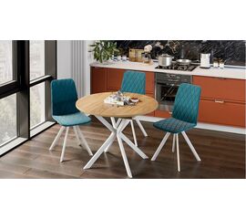 Стол обеденный раздвижной «Мэдисон» Тип 1 | Интернет магазин мебели и декора LifeDekor