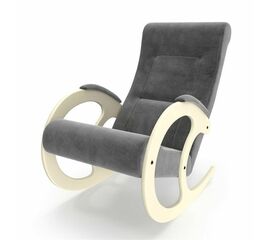 Кресло-качалка Блюз 3 (Дуб шампань / Verona Antrazite Grey) | Интернет магазин мебели и декора LifeDekor